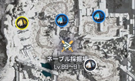 トレジャーカプセルの場所一覧の画像