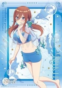 アニメイト特典 中野三玖B2タペストリー