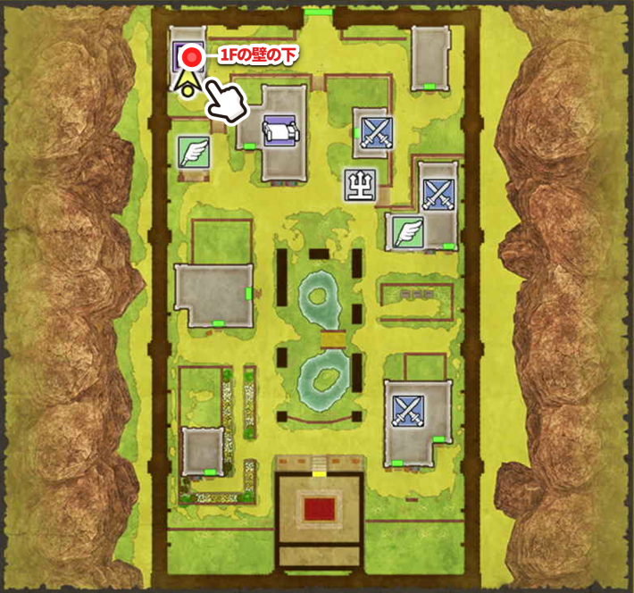 ドラクエ2リメイクのメルキド小さなメダル場所マップ