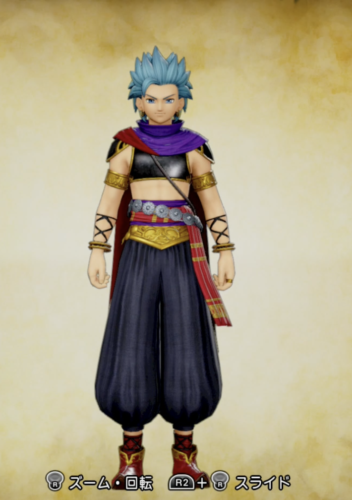 ツンツン盗賊王スタイル