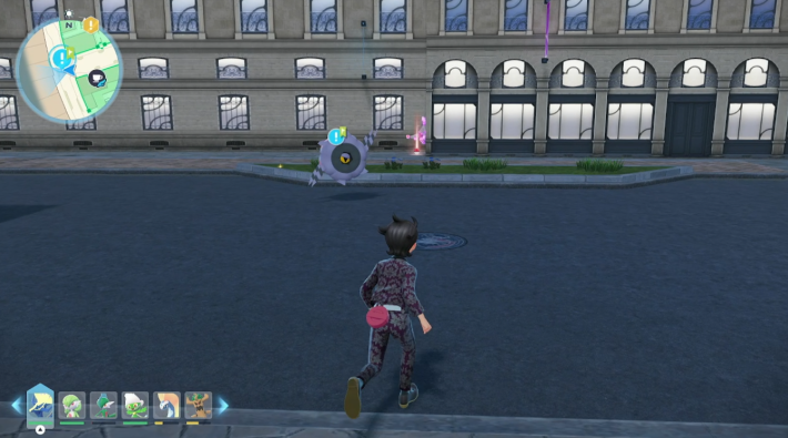 ポケモンZAの走り回るホイーガ