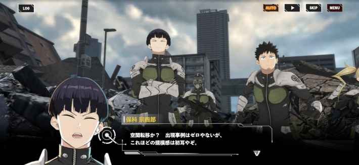 『怪獣８号 THE GAME』先行プレイの画像
