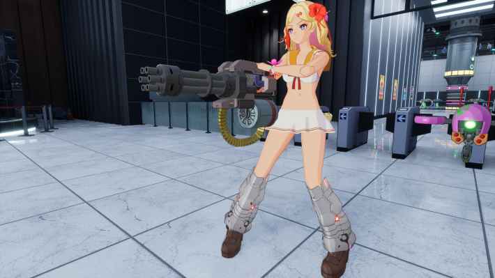 巨大ブラック企業への復讐を果たす爽快サイボーグJKアクション『ゼンシンマシンガール』発売！