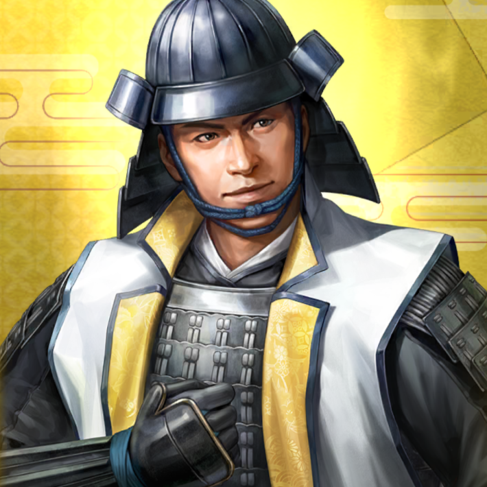 【不動の白備】笠原康勝のイラスト