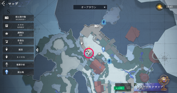 トーマスのエピソード2_マップ画像