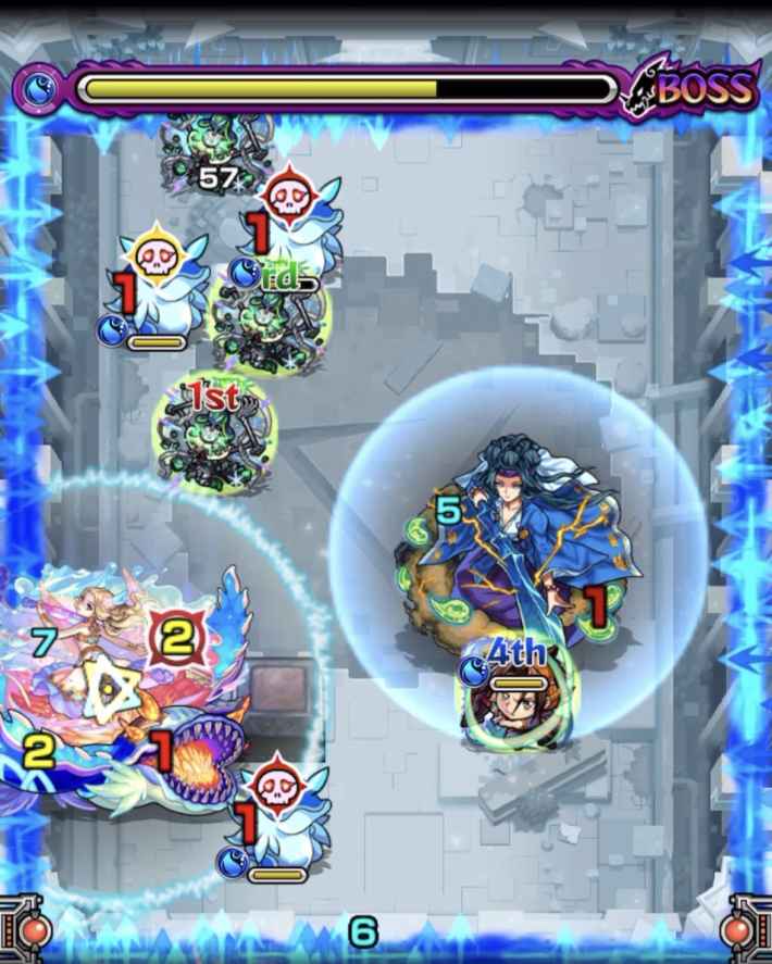 破界の星墓【ティルナノーグの星墓】のボス3クロスドクロ後