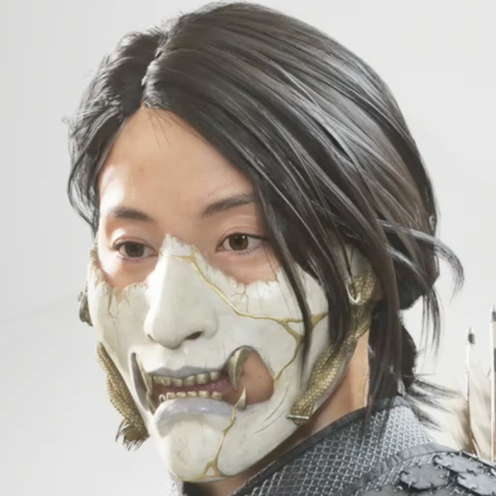 ゴーストオブヨウテイの怨霊の面頬
