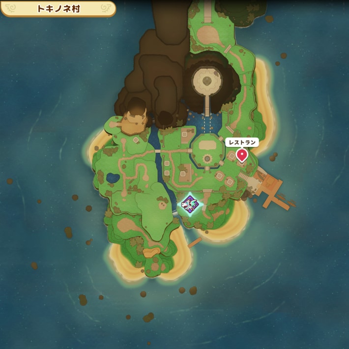 トキノネ村_レストランマップ