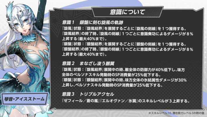 ペルソナ5X】琴音・アイスストームの評価と凸効果・おすすめ啓示【P5X