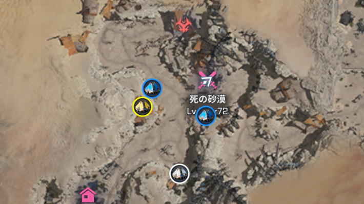 トレジャーカプセルの場所一覧の画像
