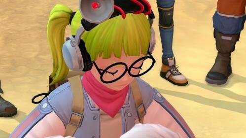 STARBITES ゲームスクリーンショット1 主人公ルキダ