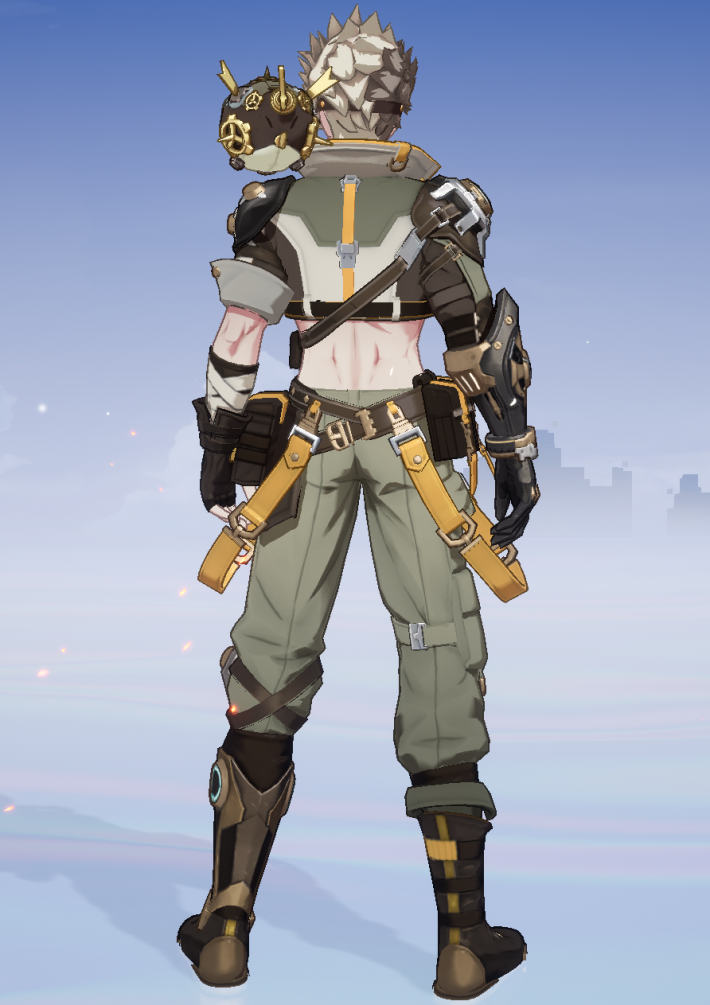 サバイバルギアの背面画像