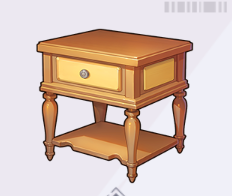 丸太のミニサイドボード