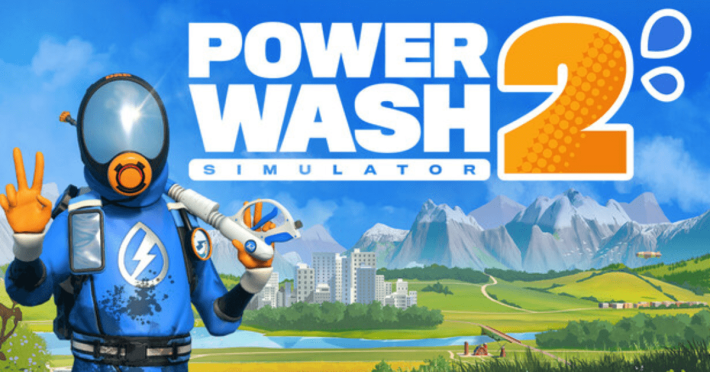 爽快高圧洗浄機シムの続編『PowerWash Simulator 2』Steam同時接続数が2万人を突破!の画像