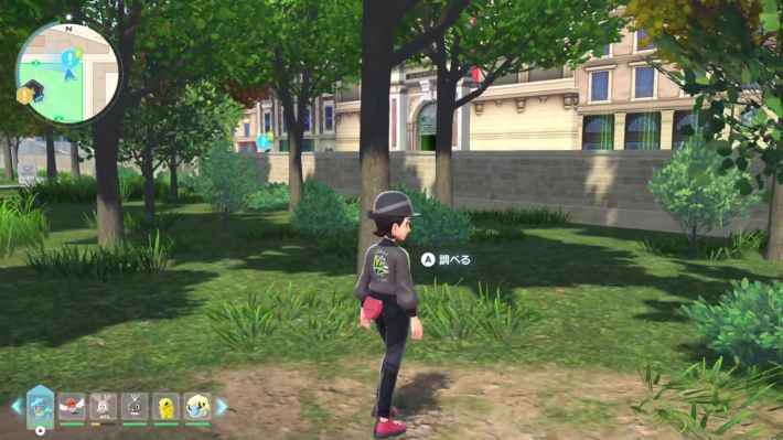 ポケモンZAの墓地のヤミラミ