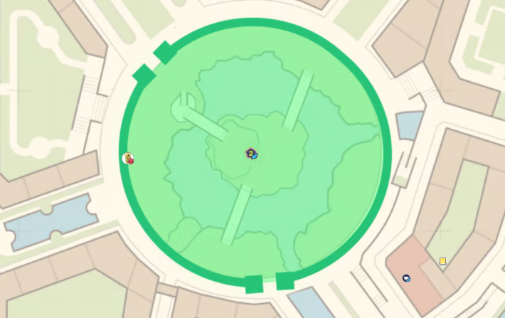 ポケモンZAのコクーンオヤブンのマップ画像