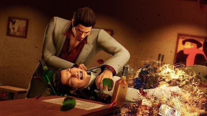 ヒートアクションで敵を攻撃するシーン