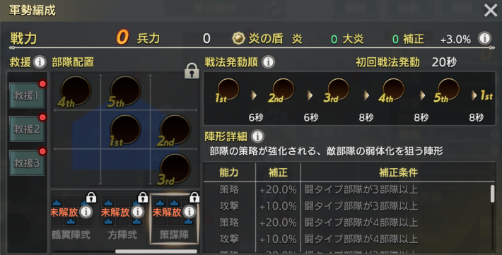 シーズン2の新武将と変更点の画像
