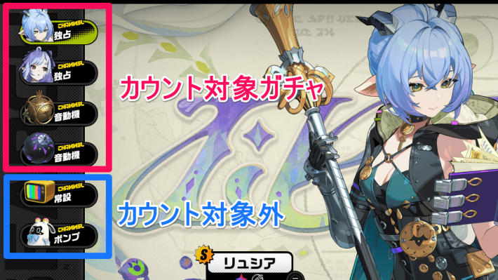 限定ガチャが対象3加工