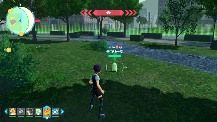 ポケモンZAのチコリータの出現場所