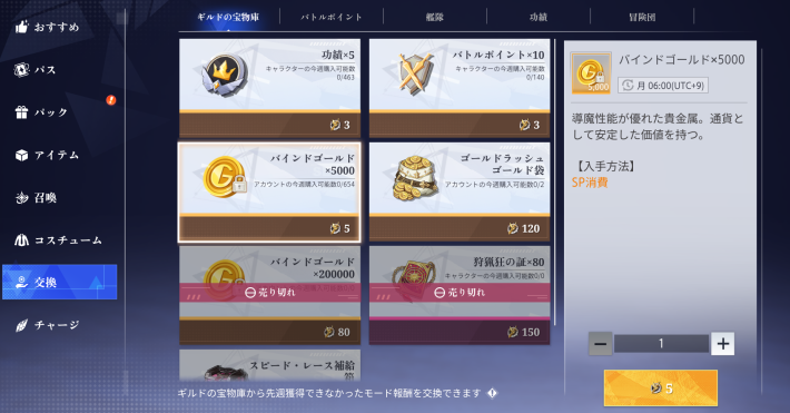 ギルドの宝物庫