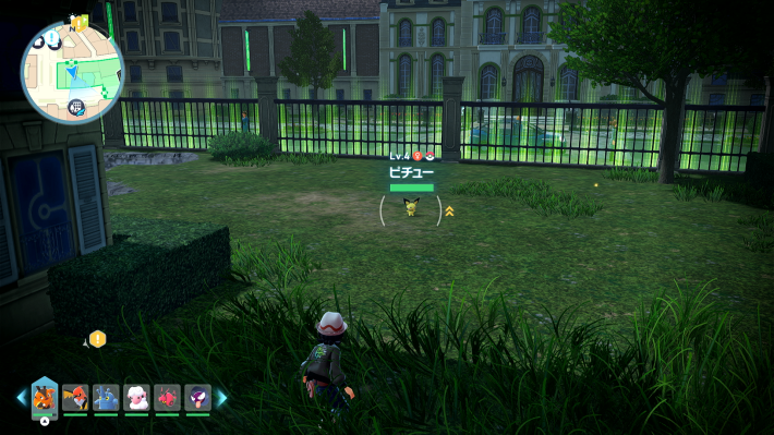 ポケモンZAピチューの場所