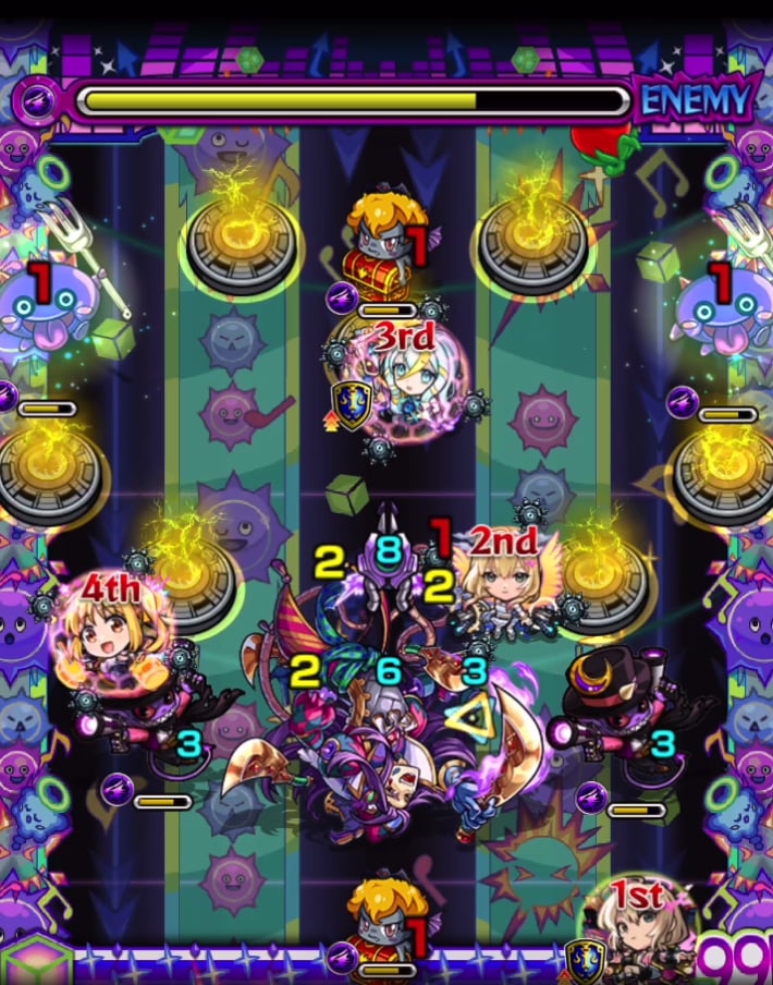 リズム【EX】のステ4