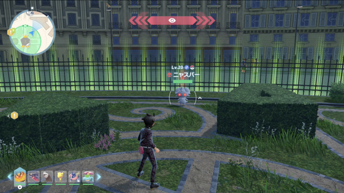 ポケモンzaのオヤブンニャスパーの現地画像