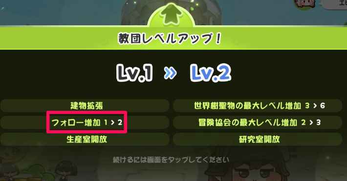 キャラの強化要素まとめと優先度の画像