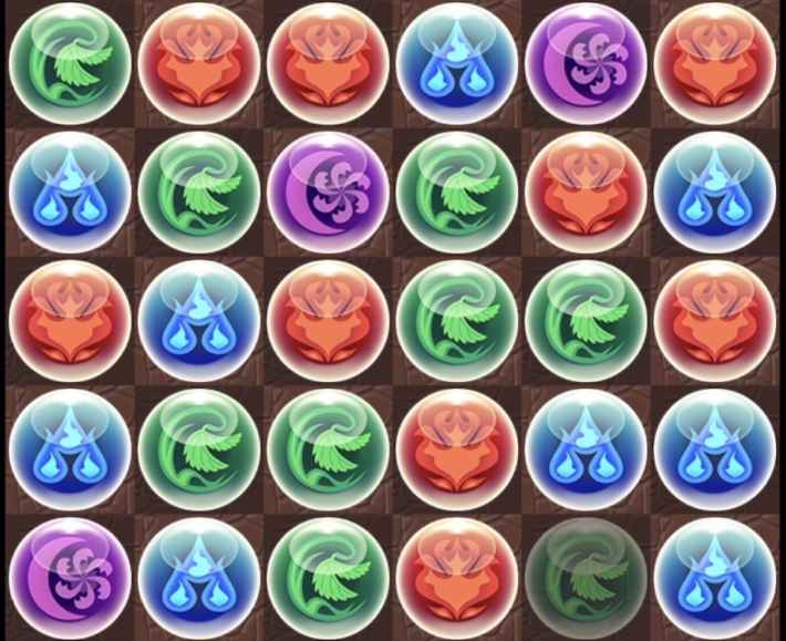 パズドラのパズル盤面