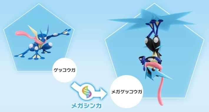 ゲッコウガからメガゲッコウガへのメガシンカ