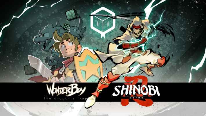 SHINOBI 復讐の斬撃とワンダーボーイ:ドラゴンの罠のバンドルイメージ