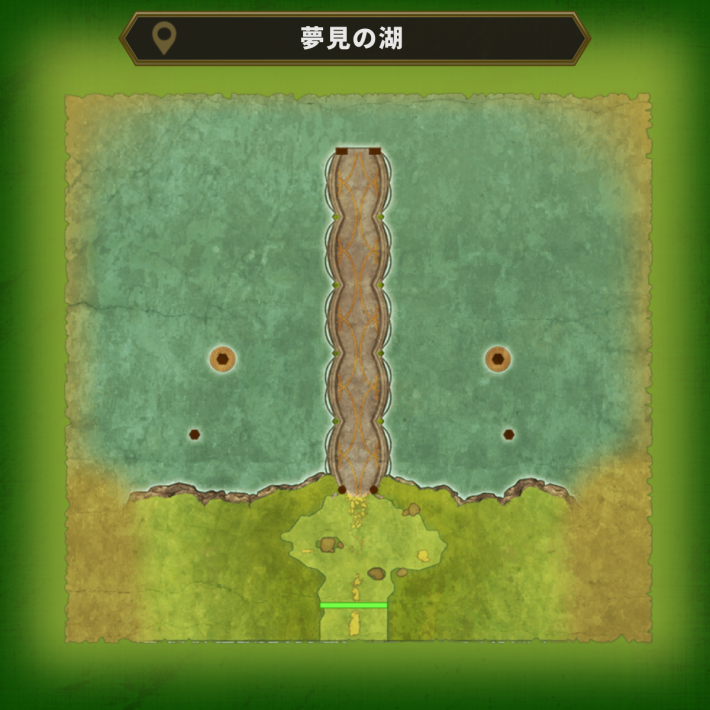 ドラクエ2リメイクの夢見の湖