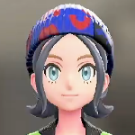 ポケモンZAのキッスパターンニットキャップ(キッスブルー)