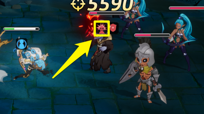 セナリバの集中攻撃アイコン