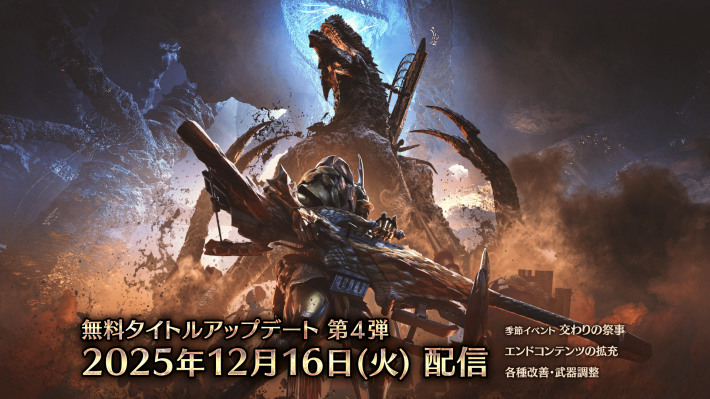 モンハンワイルズの第4弾アップデート