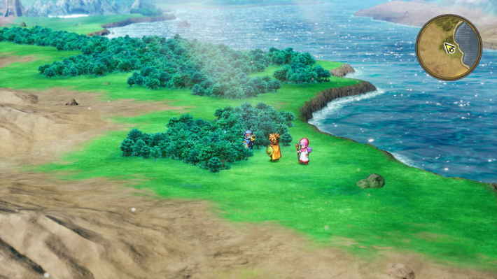 ドラクエ2リメイクのオアシス 北 森の中キラキラ