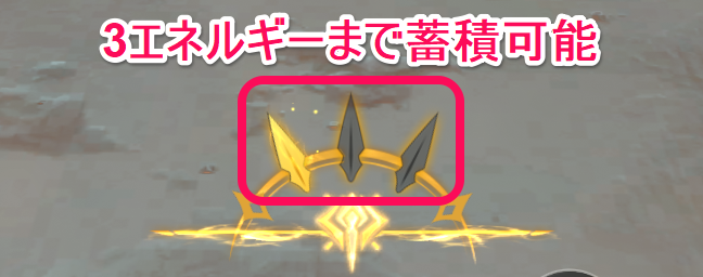 エネルギーを溜めて帰刃スキルを強化