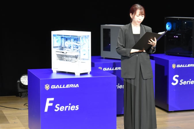 ガレリア新製品発表会が開催。S/X/F/Eの4シリーズを発表。卓球金メダリスト水谷隼さんも登壇の画像