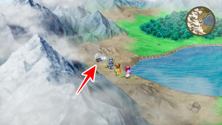 ドラクエ2リメイクのキラキラの見た目