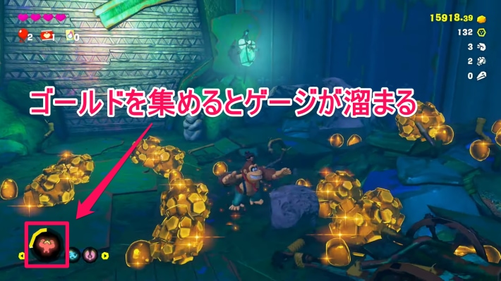 アドレナリンゲージが溜まる