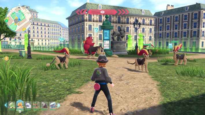 ポケモンZAのカエンジシの群れ