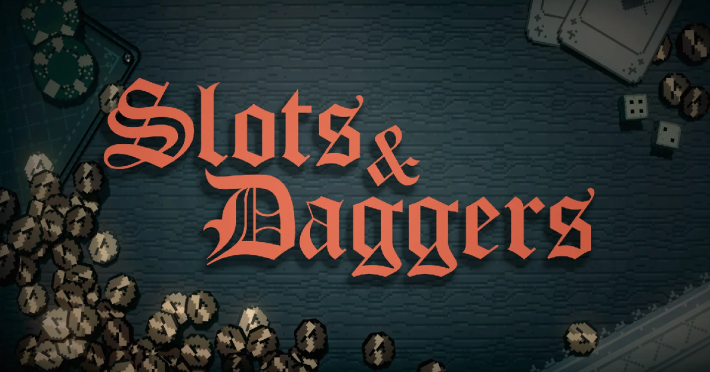 レトロファンタジーなローグライトスロットバトル『SLOTS & DAGGERS』配信開始！