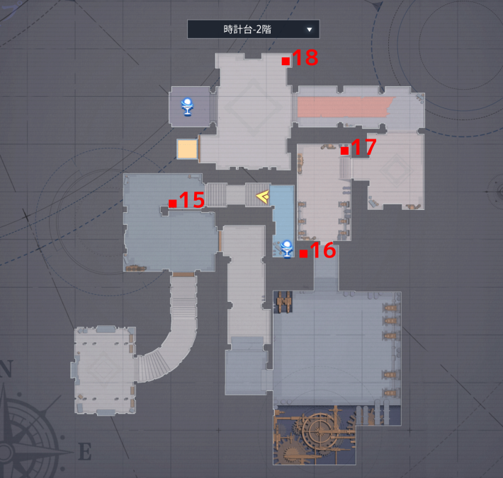 3.時計台-2階【全部】