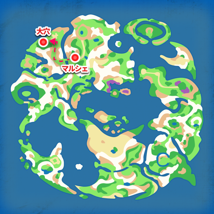 ドラクエ6】マルシェのマップと入手アイテム【ドラゴンクエスト6