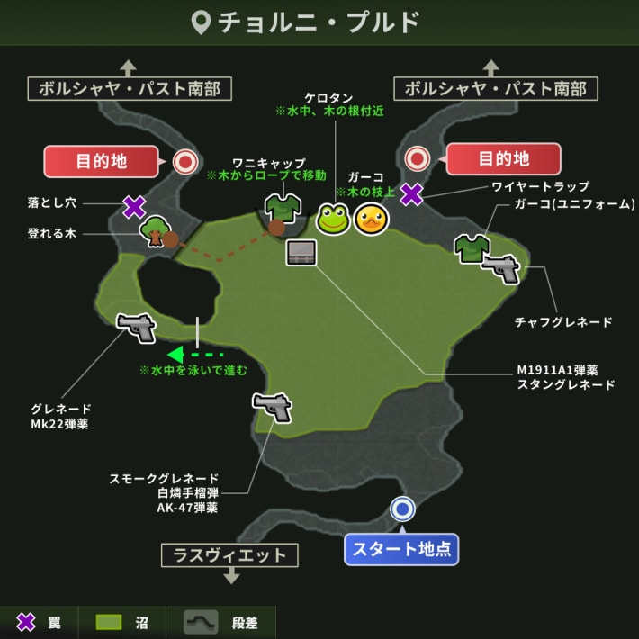チョルニ・プルド_攻略