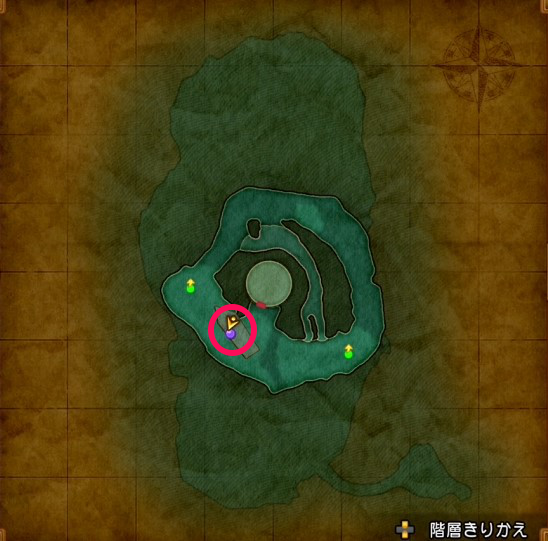 海底王国ムウレアの弁護士の場所