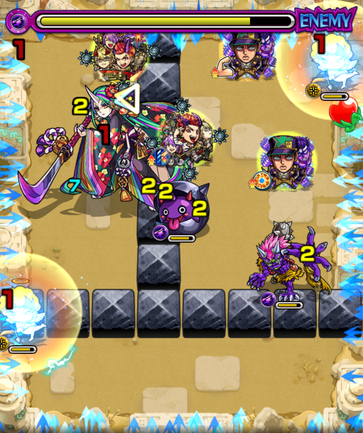 未開の砂宮【20】のステ2