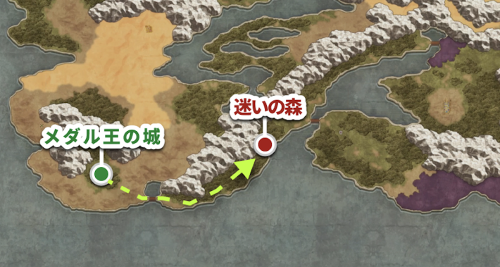 ドラクエ1リメイク迷いの森