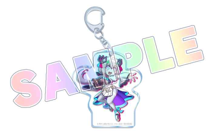 アンシェのアクリルキーホルダーのサンプル画像